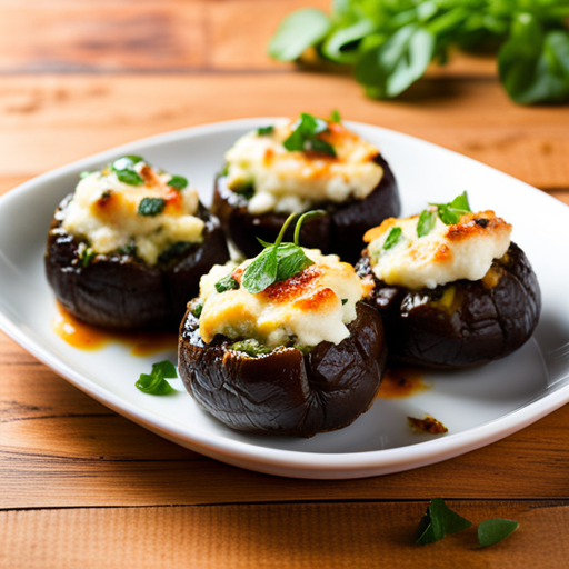 Baked Spinach and Feta Stuffed Mushrooms Recipe - Instacart