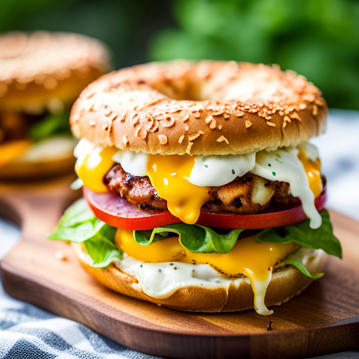 Cheesy Bagel Egg Sandwich Recipe - Instacart