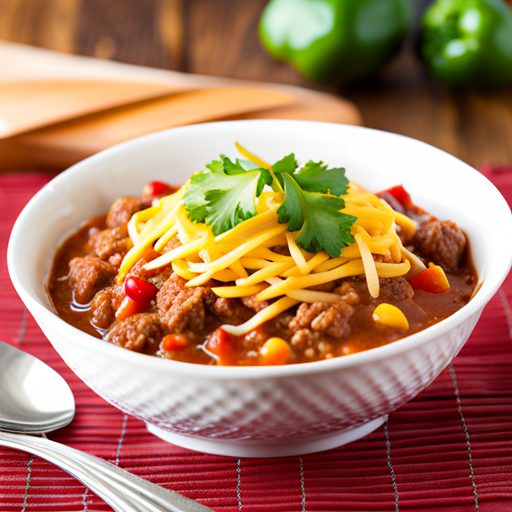Chefs Kitchen Recipe Only Chili With Beef And Noodles 
