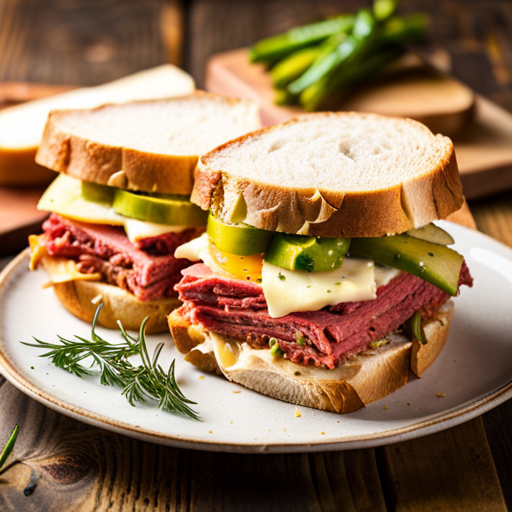 Corned Beef Sandwich Recipe With Dill Pickles Instacart 1720