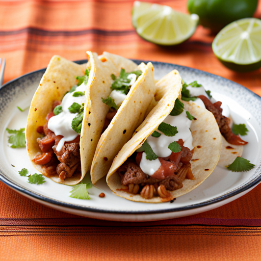 Mexican Rice & Beef Tacos Recipe